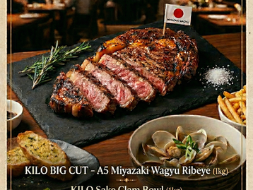 KILO Signature Prix Fixe - $320 for 4 to 6 pax