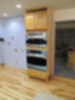 Ovens installed