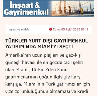 Yurtdışı emlak yatırımı