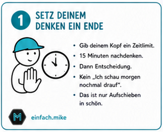 1- setz deinem denken ein ende