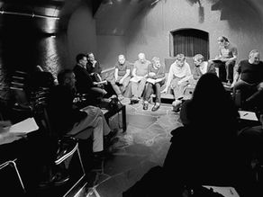 Ensemble bei der Kritik nach eine Durchlauf