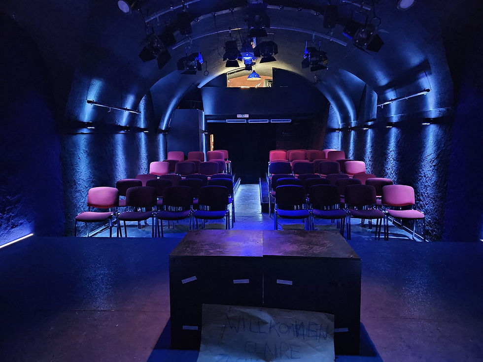 Vor der Vorstellung - die Ruhe vor dem Sturm