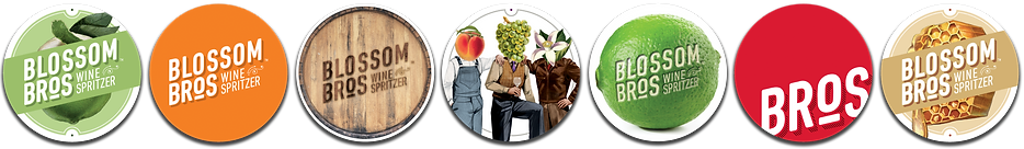 Blossom Bros. Promotional Stickers