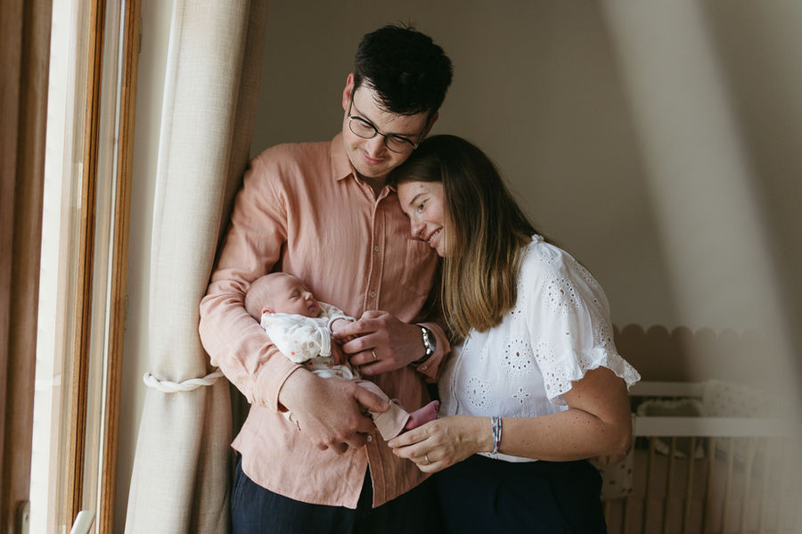 photos de famille faire part naissance