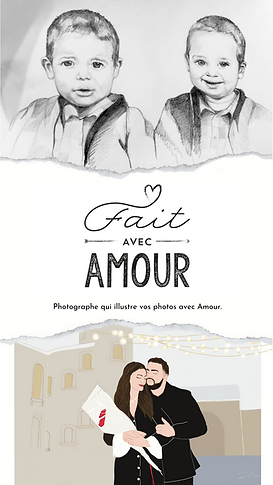 illustrations personnalisées d'apres photo @3iphotographie