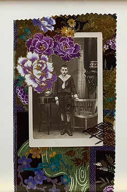 broderie sur vieilles photos vintage
