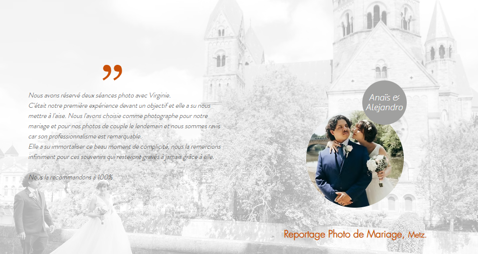photographe mariage metz avis