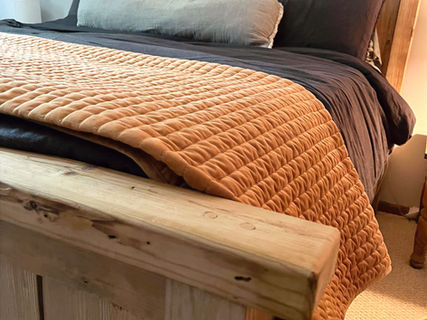 Handmade Cedar King Sized Bed Frame