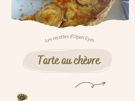 Tarte au chèvre