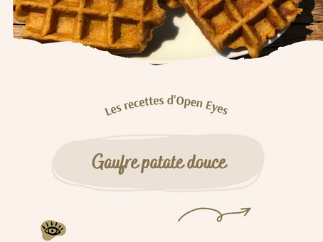 Gaufre patates douces