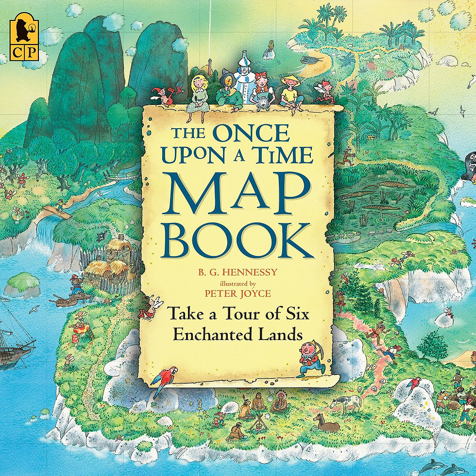 B.G. HENNESSY - The Once Upon A Time Map Book