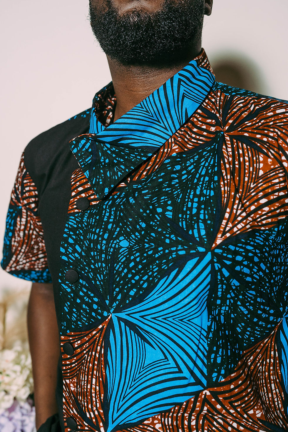 Thumbnail: Java Asymmetrical Shirt Margaret Print