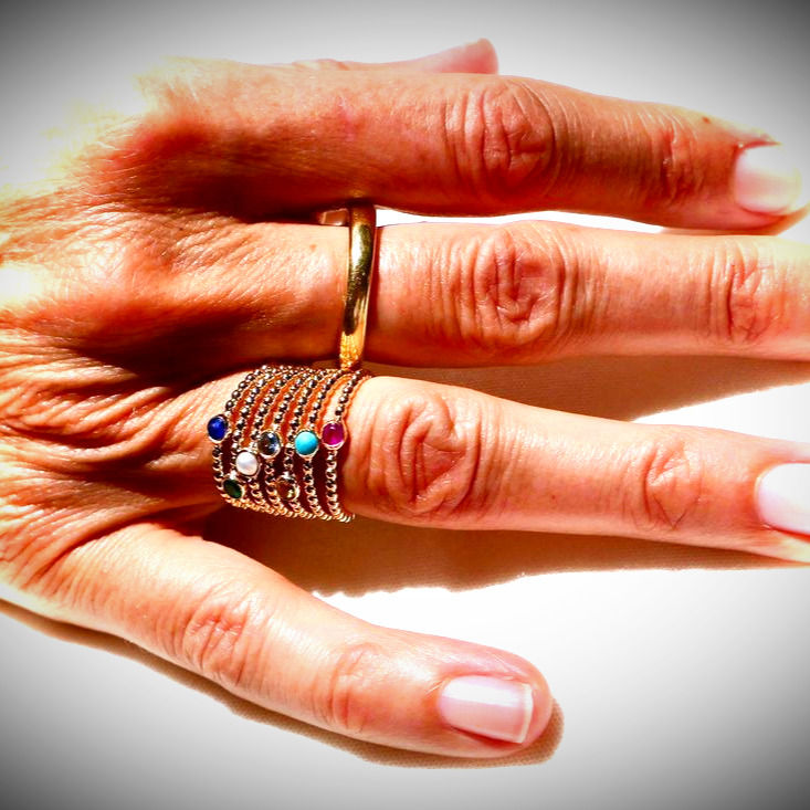 Miniature : Bague Planète Rubis