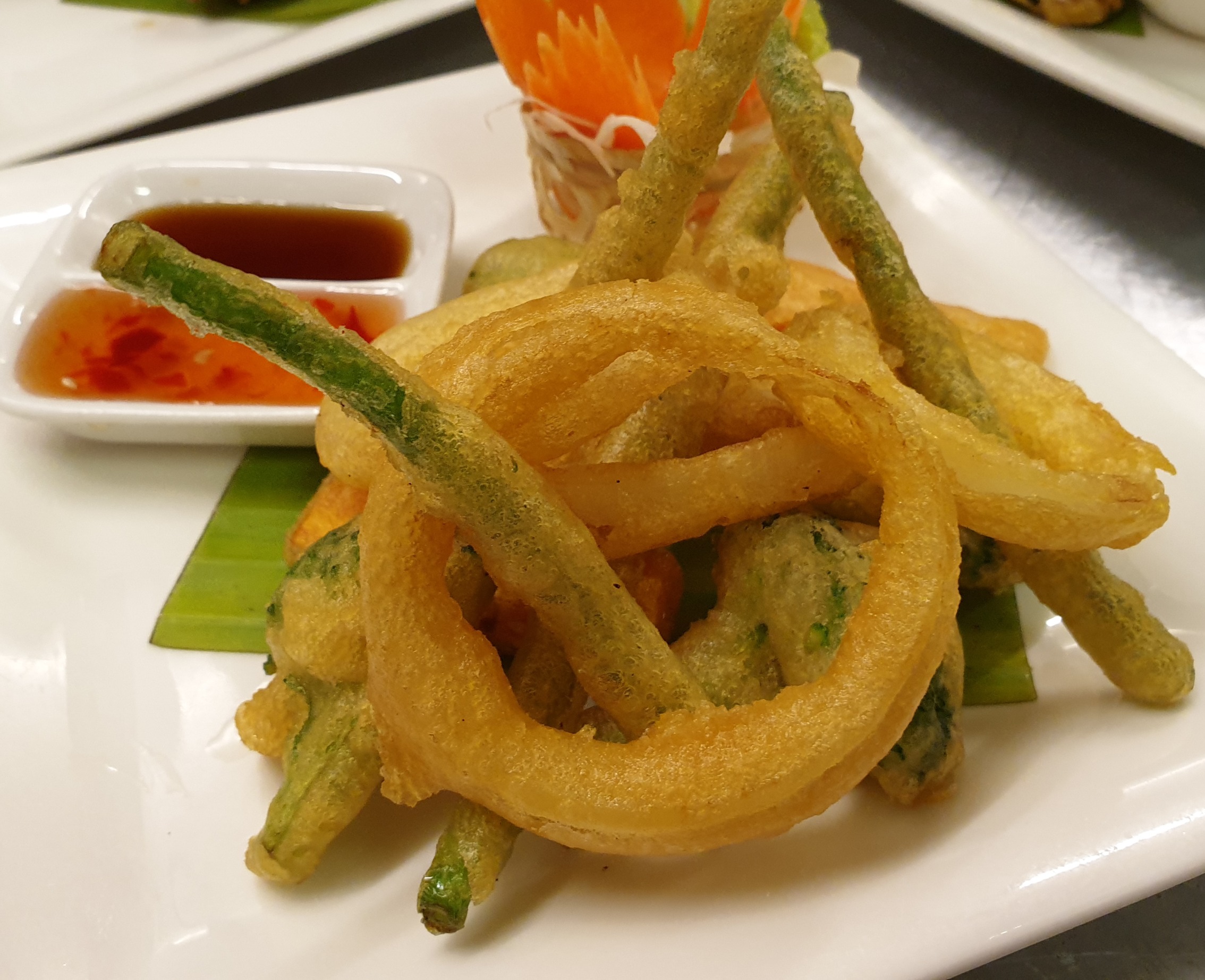 Arranged Food and Objects