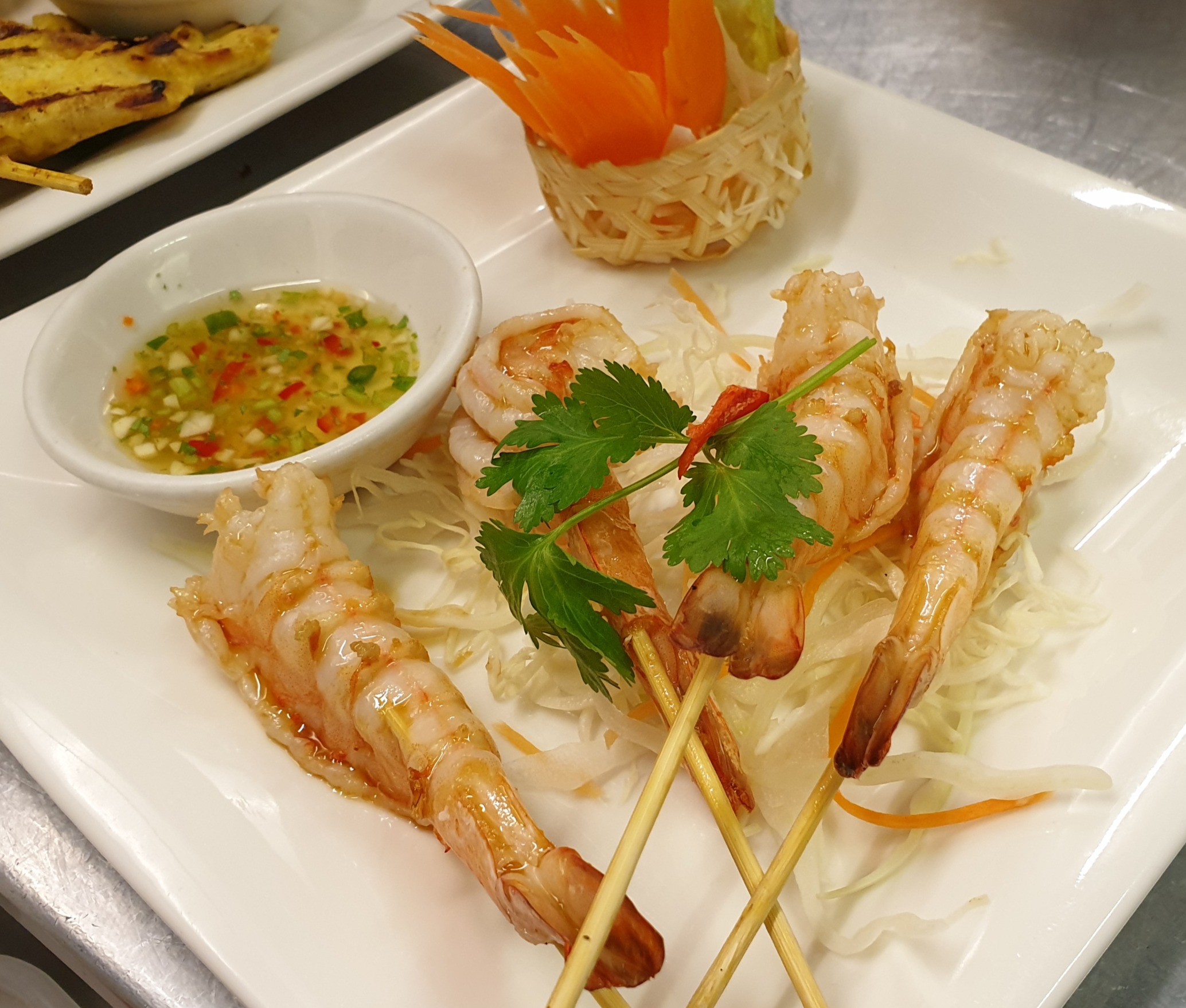 Arranged Food and Objects