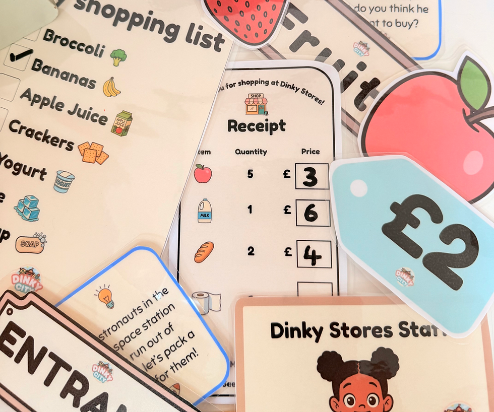 Thumbnail: Dinky Stores Shop: Printable Role-Play at Home!
