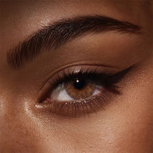 Reset Brown daily colored contacts on dark skin