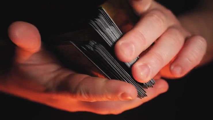 Thumbnail: Bicycle Reverse (Yellow) Playing Cards