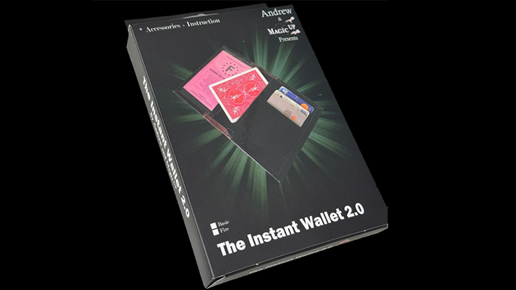 INSTANT WALLET 2.0 (Blue or Red) by Andrew and Magic UP