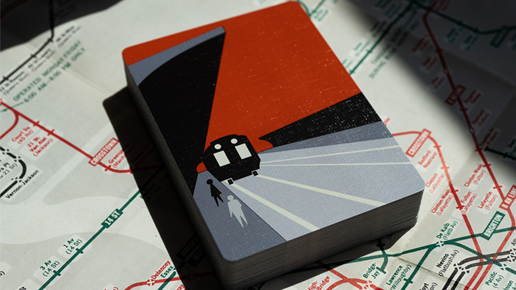 Thumbnail: Fulton Street 1958 Edition Playing Cards (GV $3)