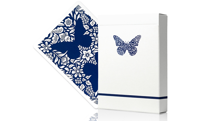 Butterfly Worker Marked Playing Cards (Blue) by Ondrej Psenicka (GV $2)