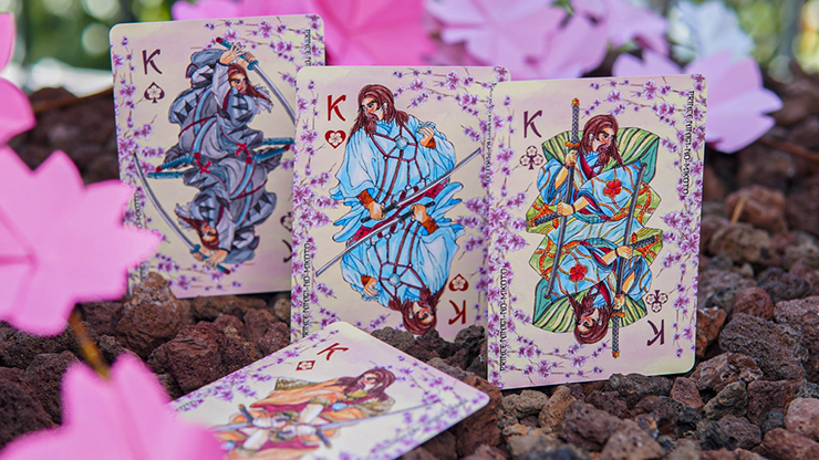 Thumbnail: Sakura Renaissance 3D Pop-up Sunlight Edition Playing Cards