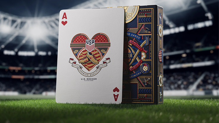 Thumbnail: U.S. SOCCER Playing Cards by theory11