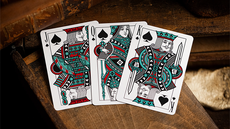 Thumbnail: Gilded No.13 Table Players Vol.38 Playing Cards by Kings Wild Project