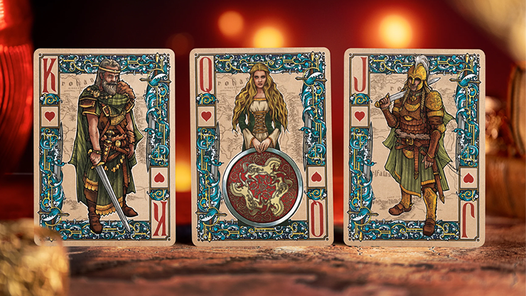 Thumbnail: The Lord of the Rings - Two Towers Playing Cards by Kings Wild Project