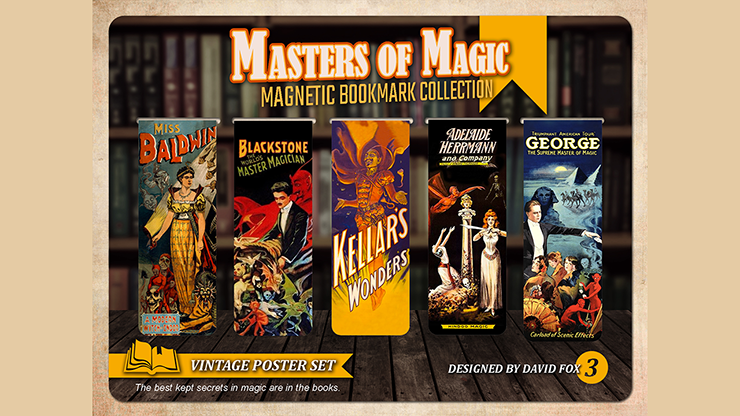 Thumbnail: Masters of Magic Bookmarks Set Master Collection by David Fox