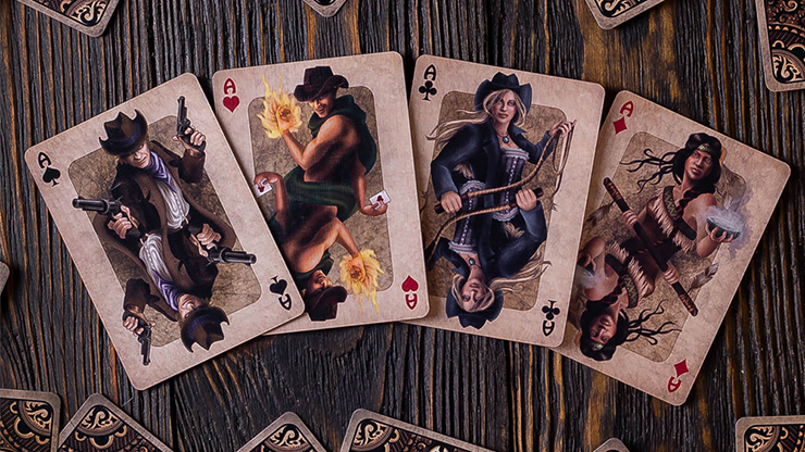 Thumbnail: Weird Wild West Playing Cards