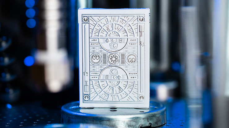 Thumbnail: Star Wars Light Side Silver Edition Playing Cards
