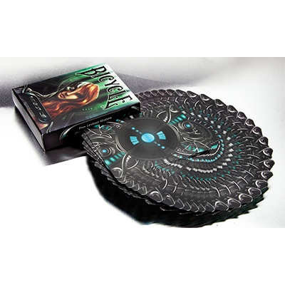 Thumbnail: Bicycle Robotics Playing Cards by Collectable Playing Cards