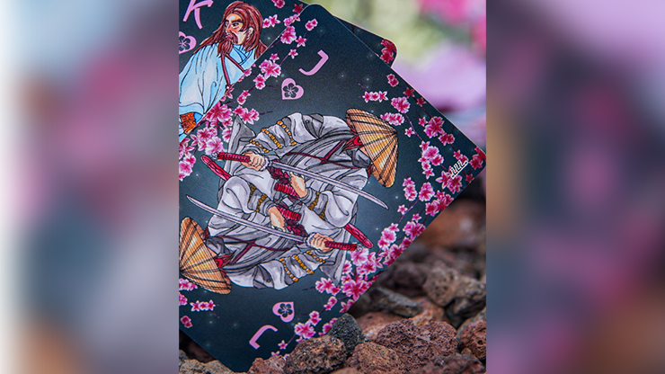 Thumbnail: Sakura Renaissance 3D Pop-up Moonlight Edition Playing Cards