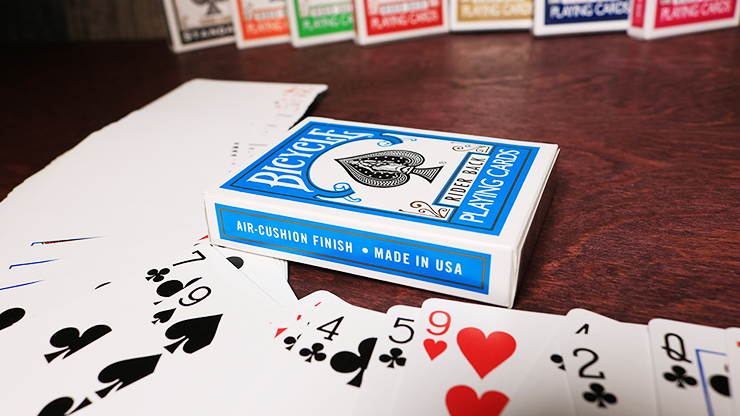 Thumbnail: Bicycle Turquoise Playing Cards