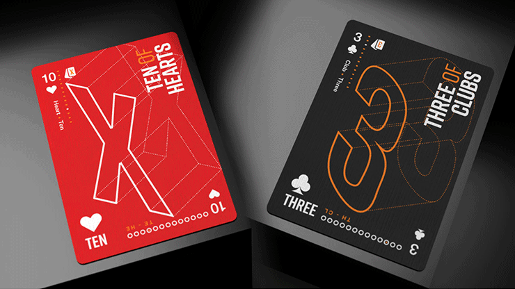 Thumbnail: Grid Series Six- Typographic Playing Cards