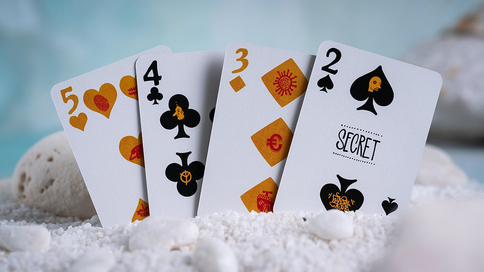 Thumbnail: Odd Fellows 'Herr Ingo' Mini Playing Cards (Mini Deck)