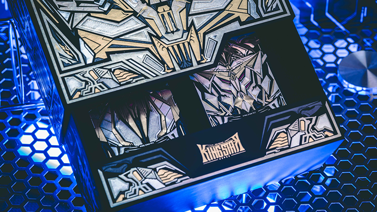 Thumbnail: Knights on Debris (Thunder Armor Collector's Set) Playing Cards by KINGSTAR