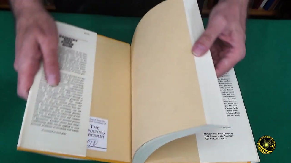 Thumbnail: Kreskin's Mind Power Book (GV$3)
