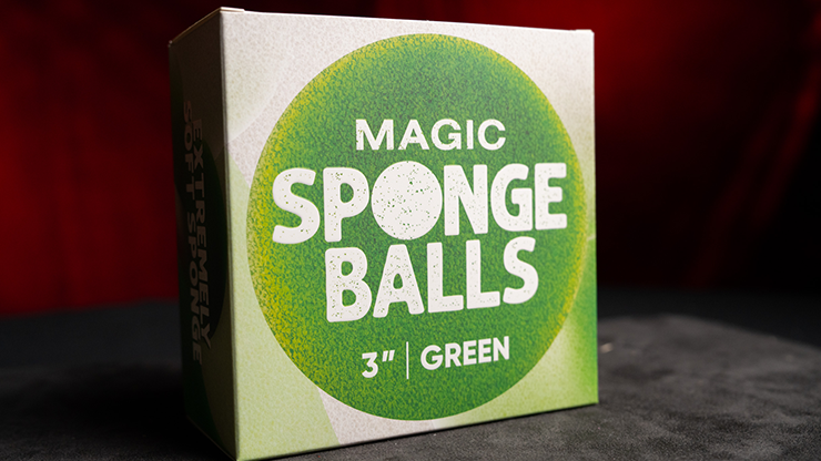 Thumbnail: Magic Sponge Balls 4PK GREEN 3" by Murphy's Magic