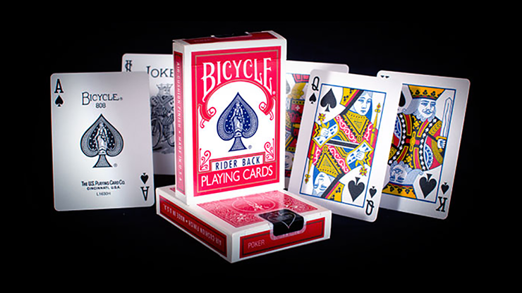 Thumbnail: Bicycle Rider Back Playing Cards in Mixed Case Red/Blue(12pk) by USPCC