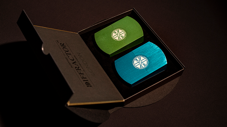 Thumbnail: London Diffractor Double Metal Playing Card Set