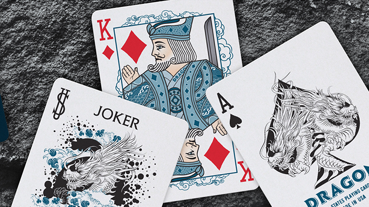 Thumbnail: Bicycle Dragon Playing Cards by USPCC