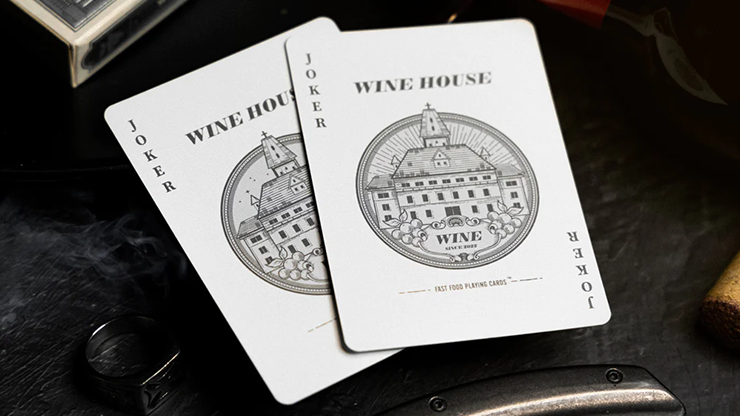 Thumbnail: Wine Playing Cards by Fast Foods Playing Cards