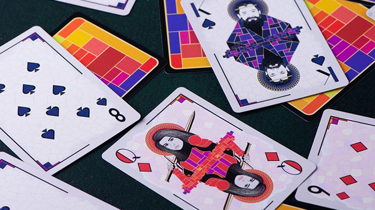 Thumbnail: Mosaic GEMSTONE Playing Cards