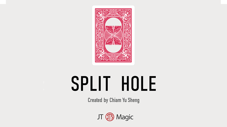 Thumbnail: Split Hole (Red) or (Blue)  by Chiam Yu Sheng and JT Magic (GV$5)