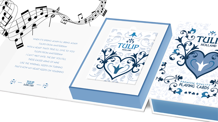 Thumbnail: Music Box Collector's Set Playing Cards Dutch Card House Company  (GV $10)