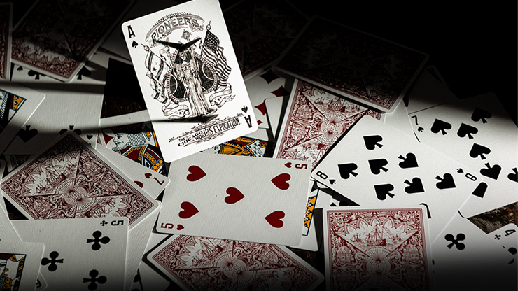 Thumbnail: Pioneers (Red) Playing Cards (GV $2)