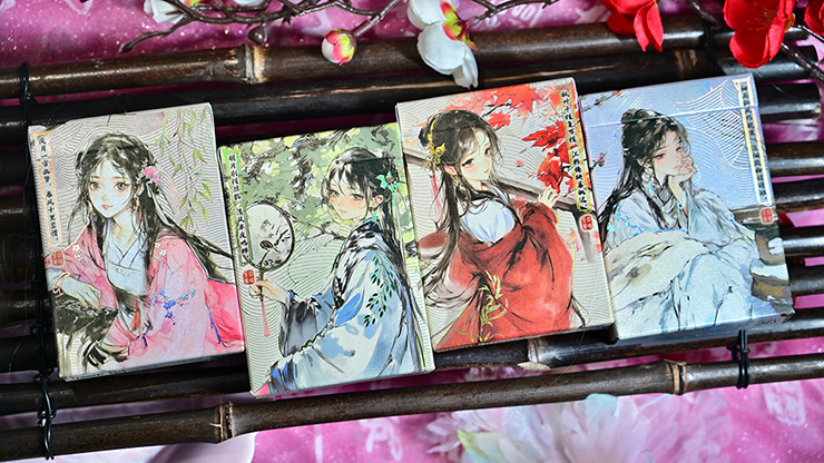 Thumbnail: Splendor of the Four Seasons - Spring Playing Cards by Hidden Light