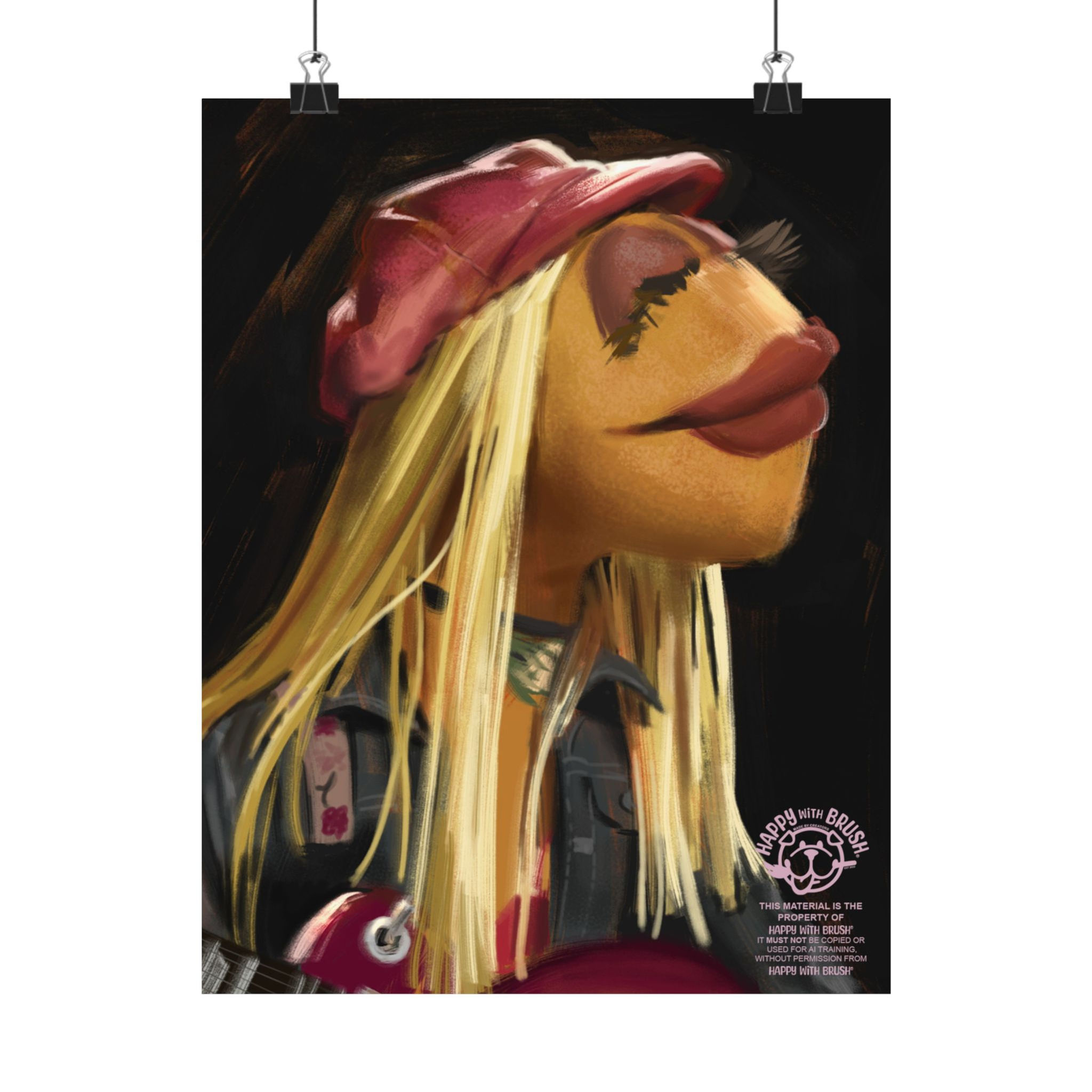 Eletric Mayham, Janice Poster